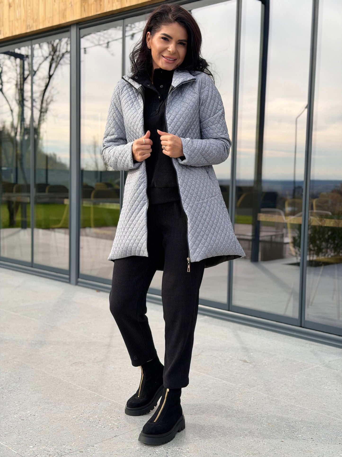 Geaca Amelia - Graphite Grey