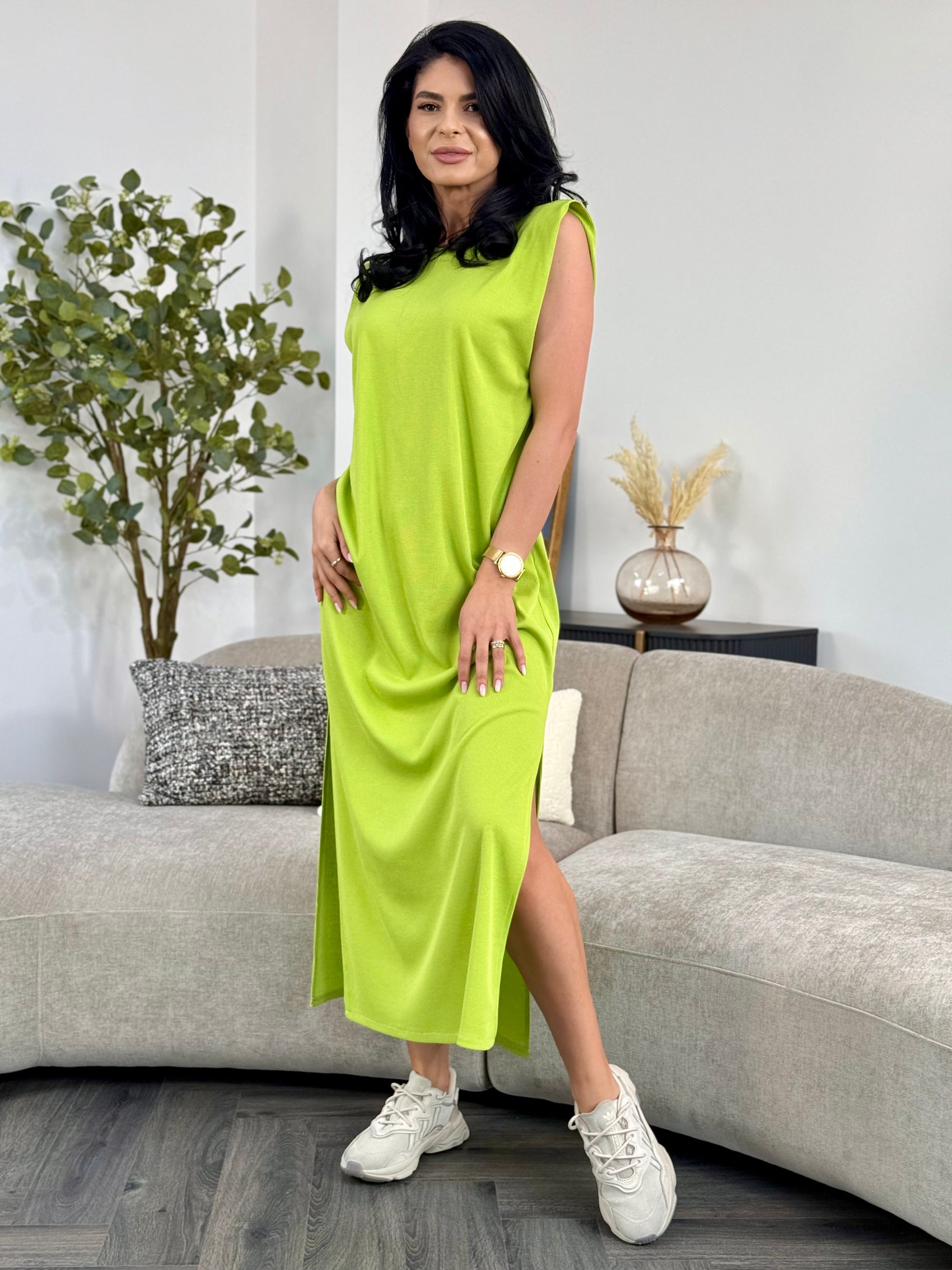 Rochie Giulia - Lime Green