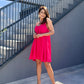 Rochie Voille - Berry
