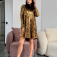 Rochie Shaquira - Auriu