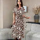 Rochie Cammy - Desert Sand Print