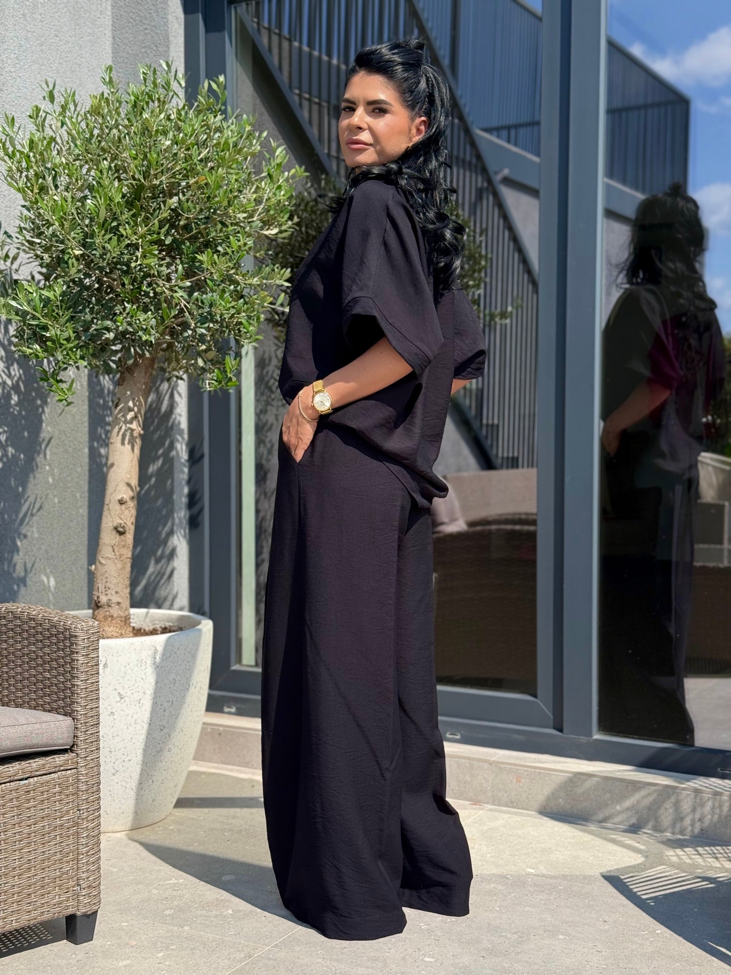 Costum Sunset - Negru