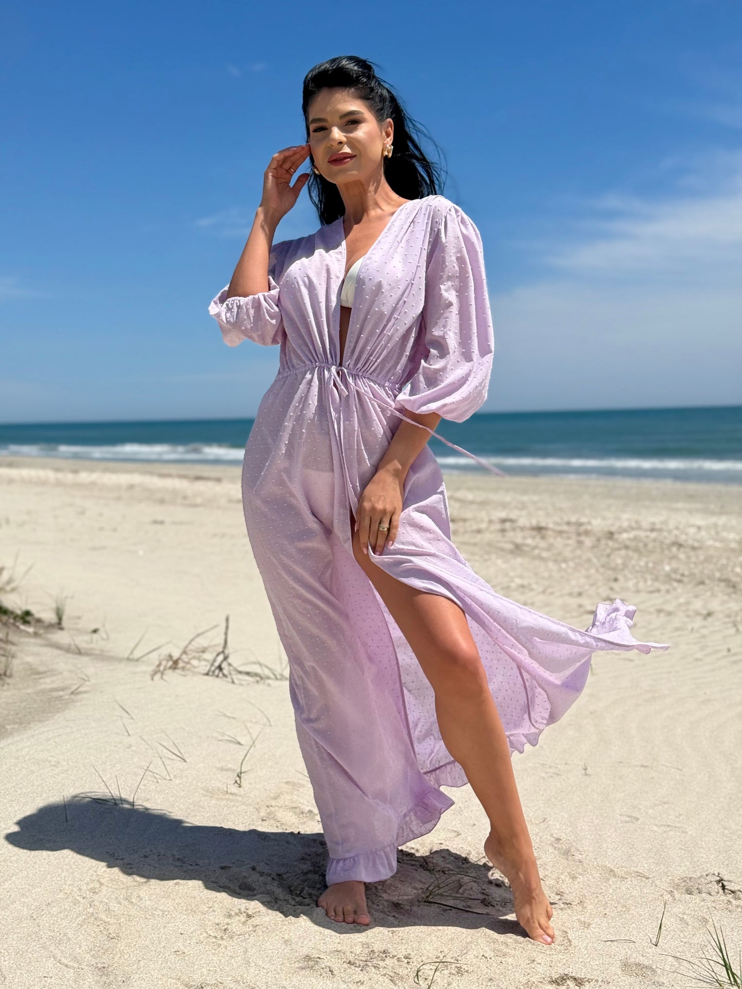 Rochie de Plaja Azure - Lila