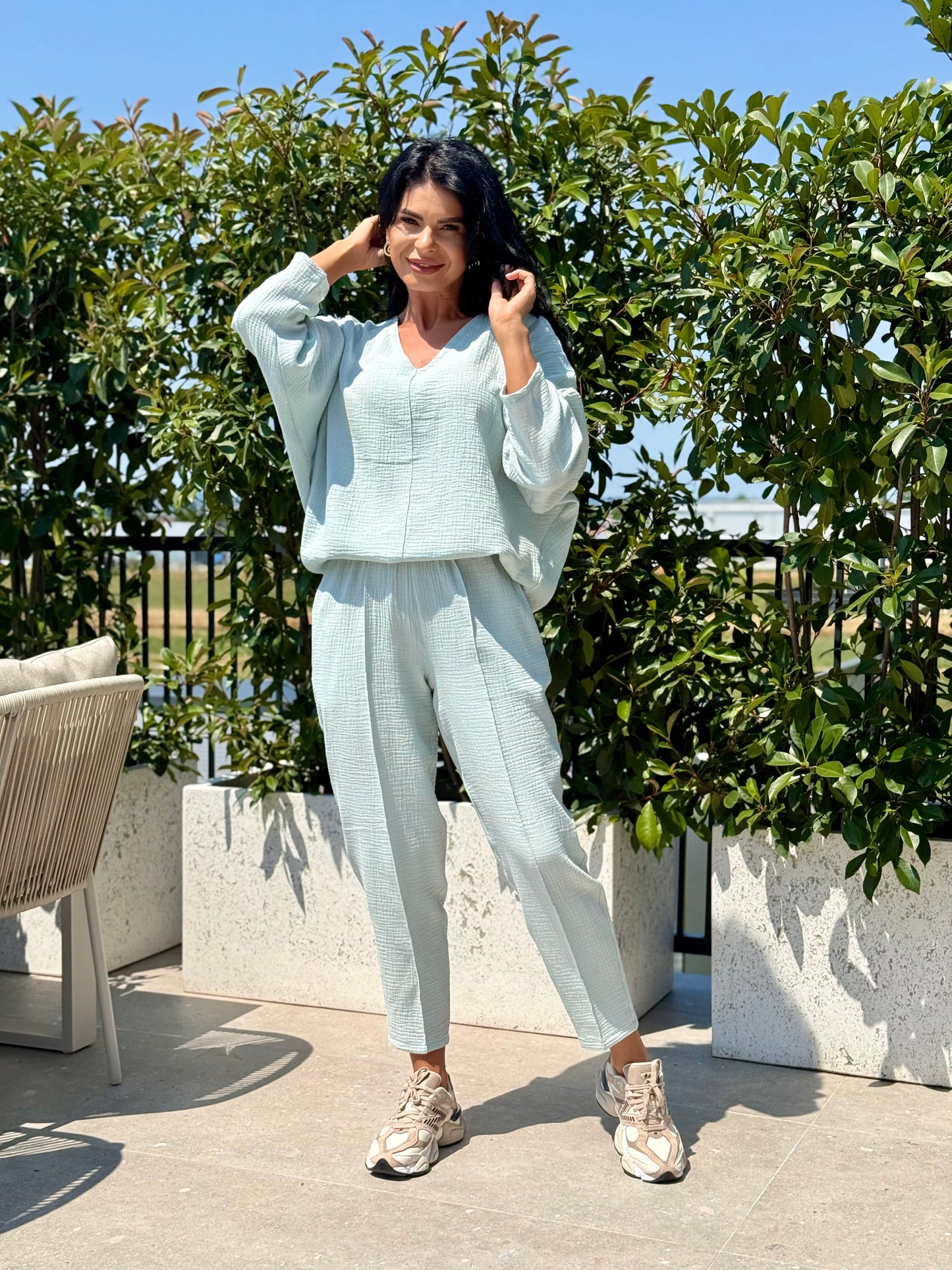 Set Muselina Vera - Menta