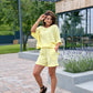 Set Muselina Liora - Bee Yellow