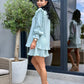 Set Muselina Indira - Blue Mint