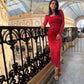 Rochie Brigitte - Rosu