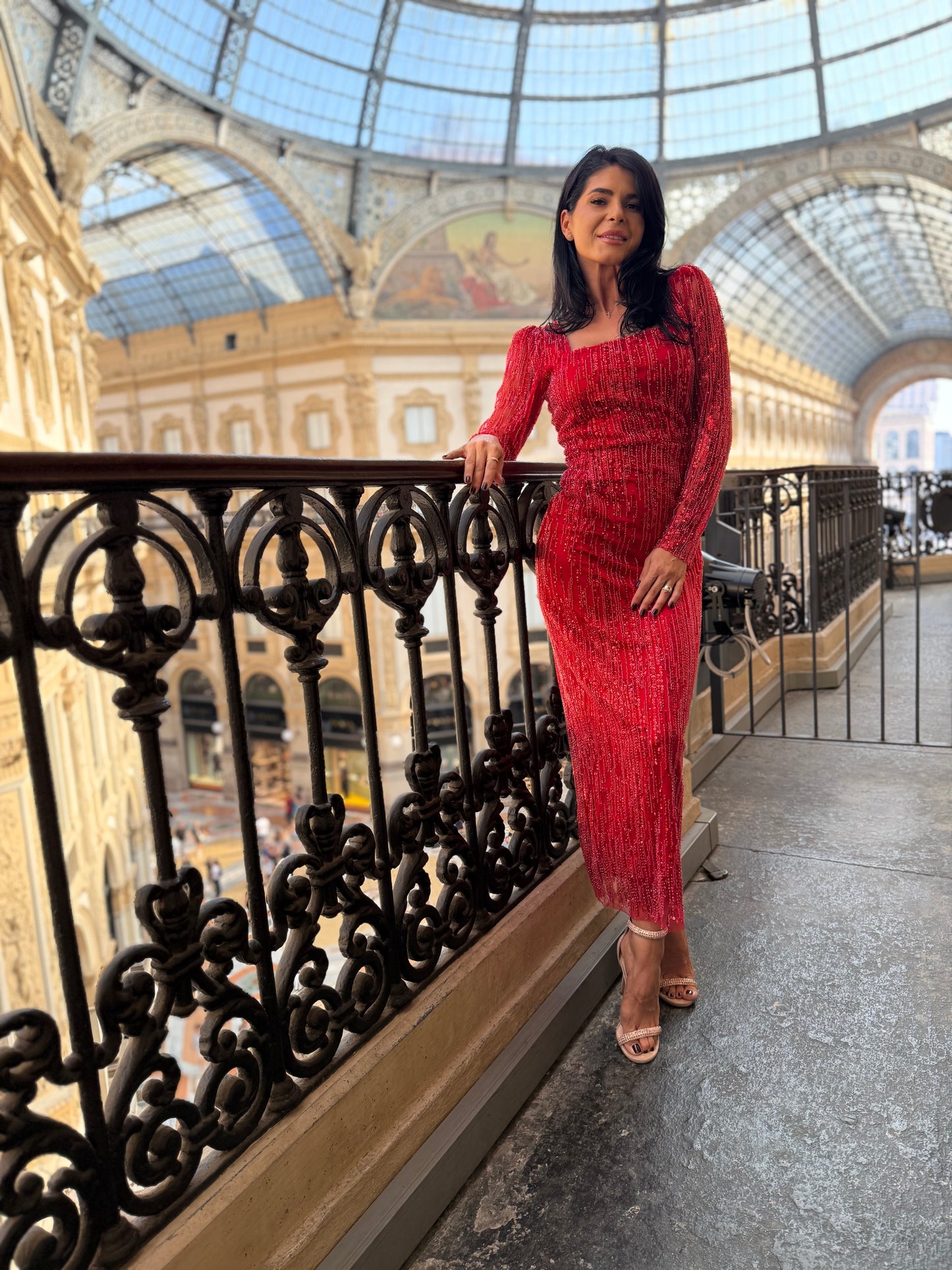 Rochie Brigitte - Rosu
