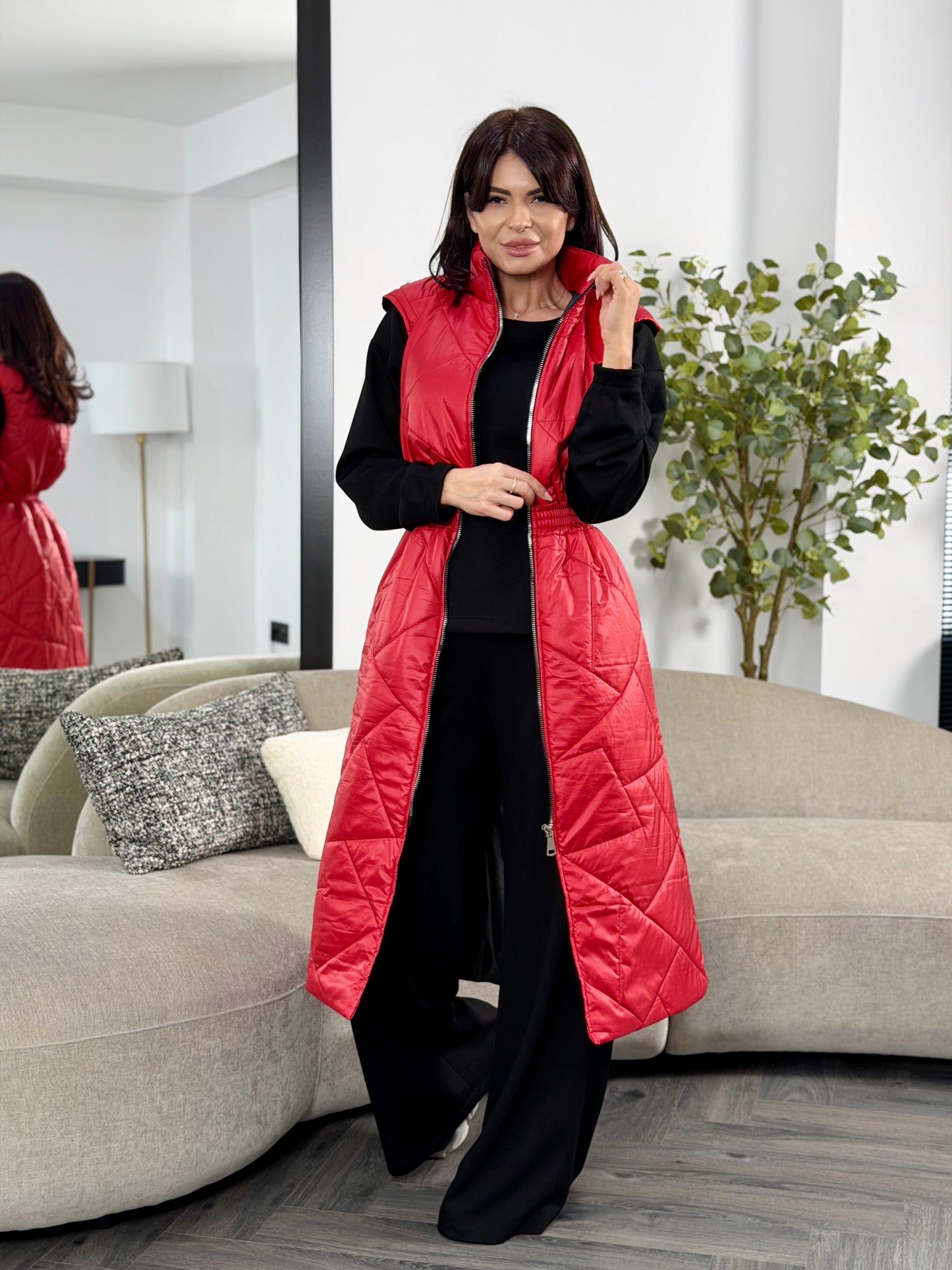 Vesta Spring - Red Asymmetric