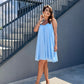 Rochie Voille - Blue