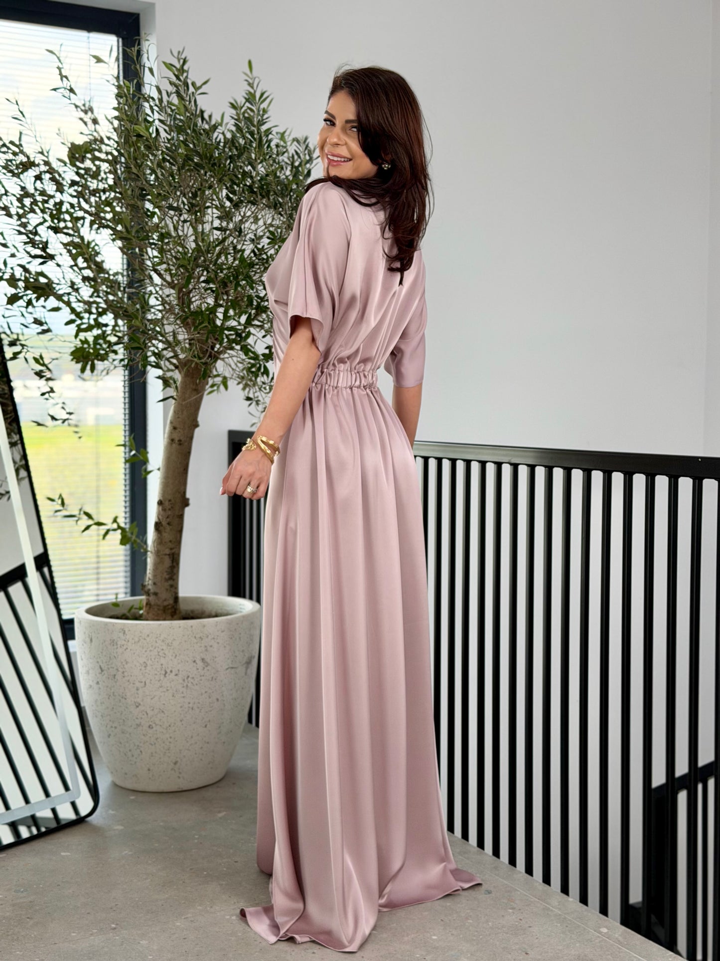 Rochie Saphire - Nude Silk