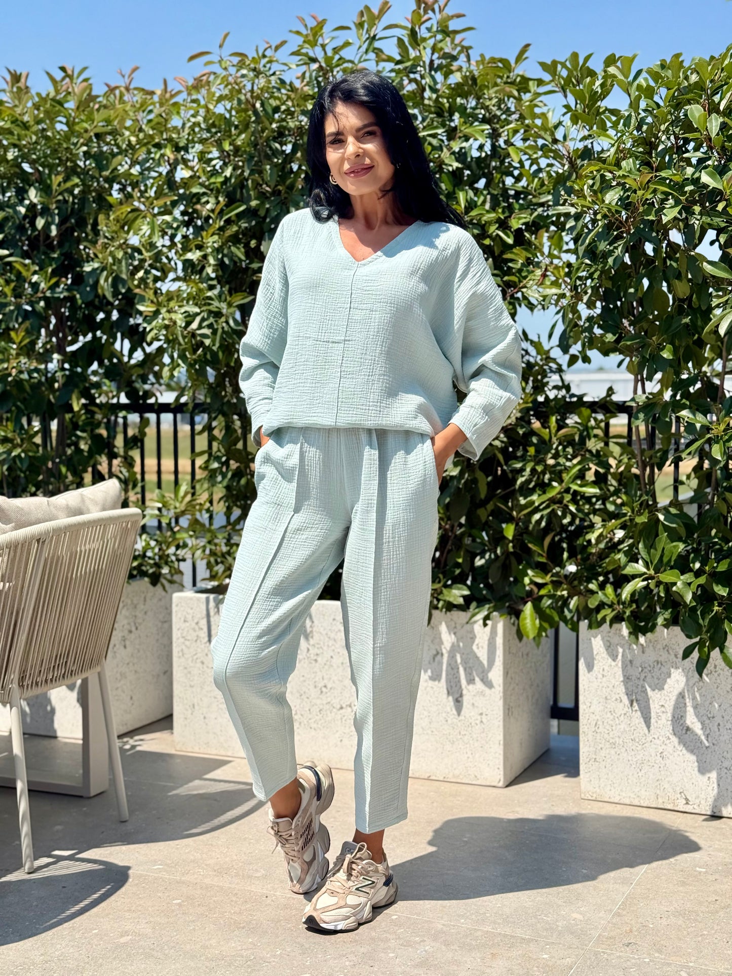 Set Muselina Vera - Menta