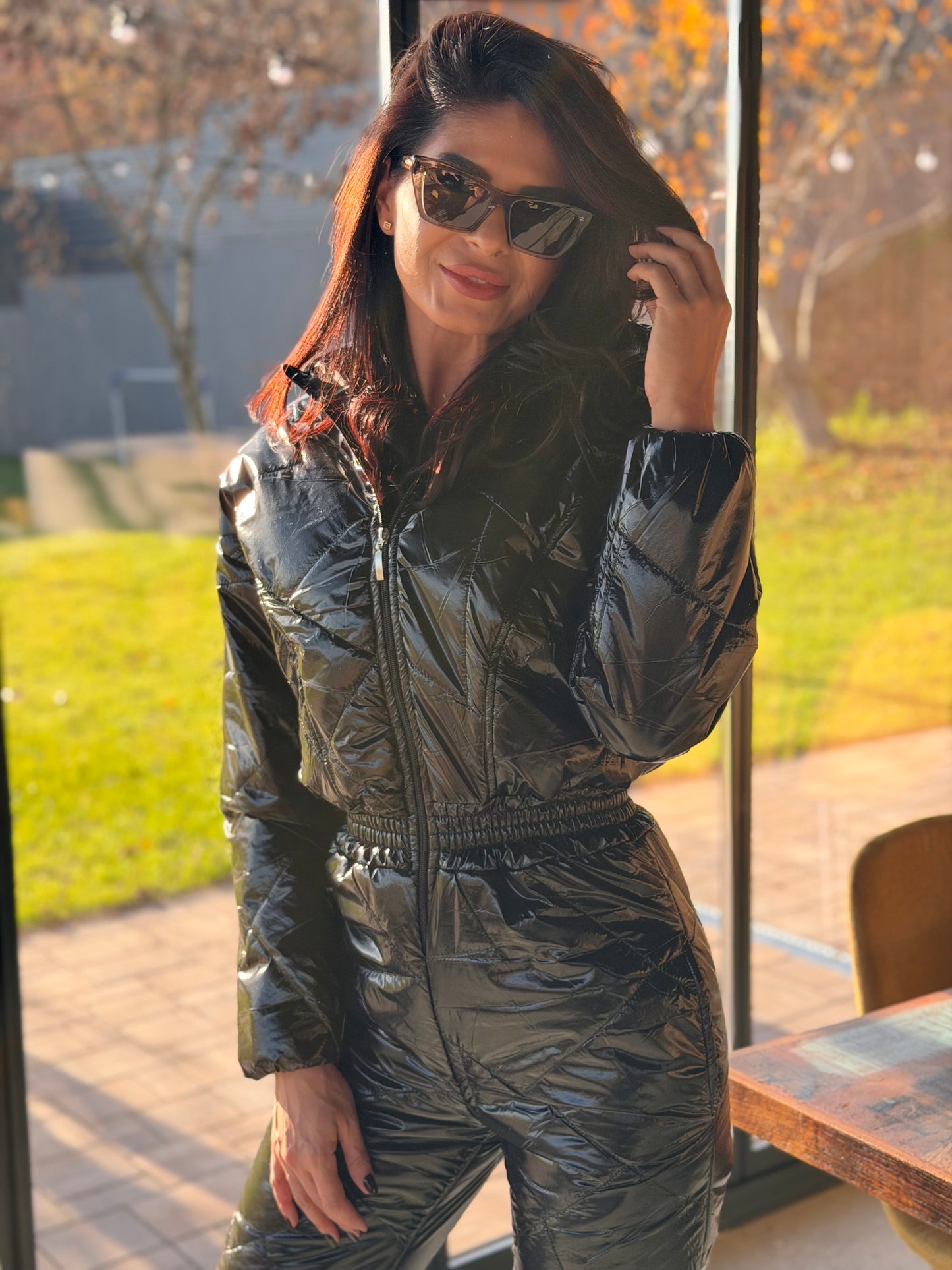 Salopeta Winter - Black Shine