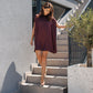 Rochie Bellagio - Cocoa Smoke