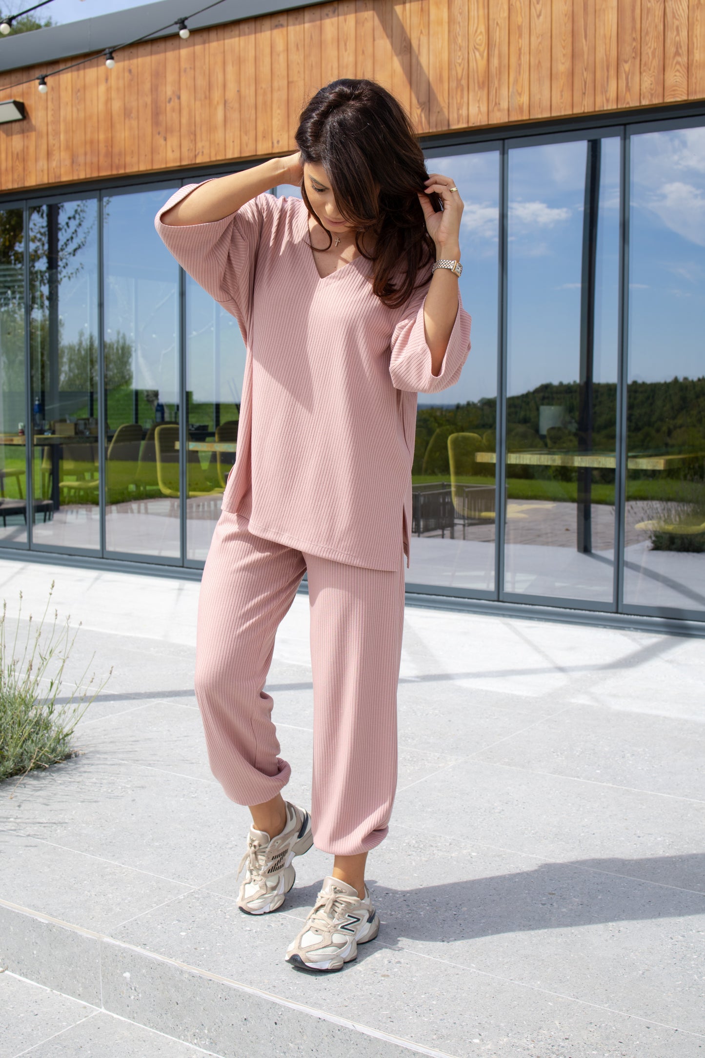 Set Tania - Powder Pink