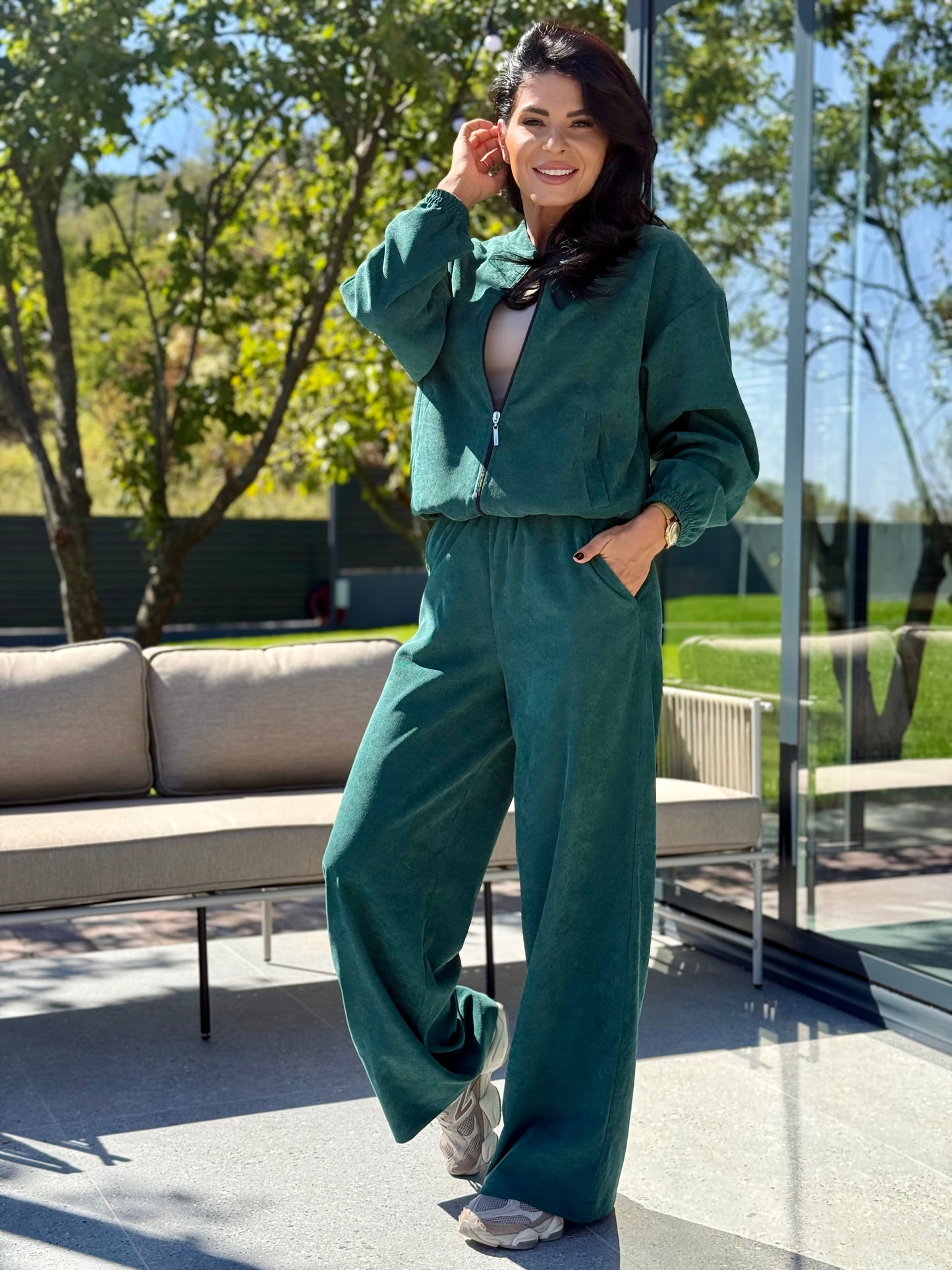 Costum Vienna - Verde Smarald