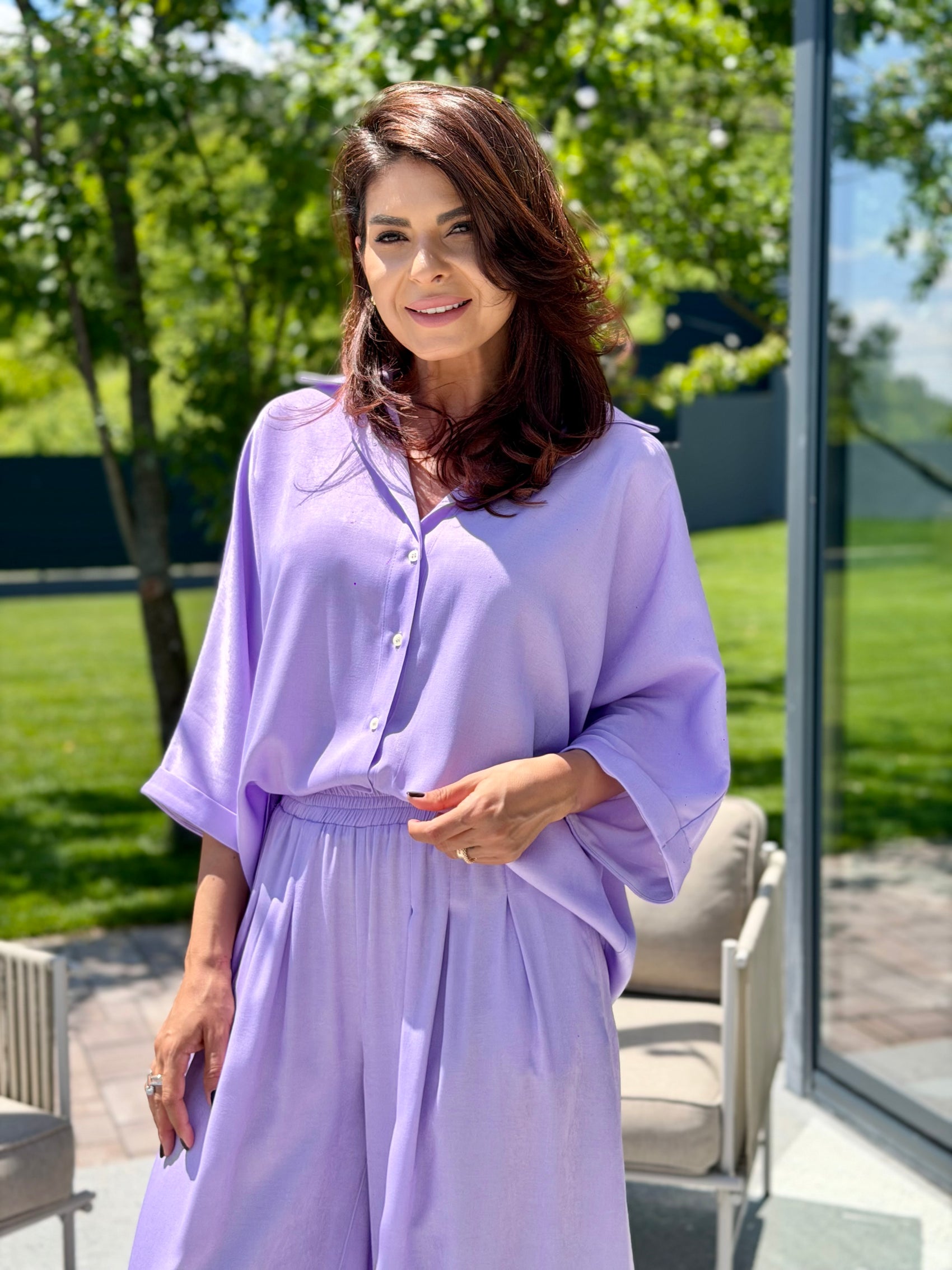 Costum Lucia - Liliac