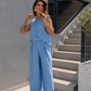Costum Zinnia - Baby Blue