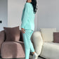 Costum Yvona - White Mint