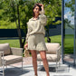 Set Muselina Indira - Olive