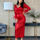 Rochie Elizabeth - Rosu Rubin