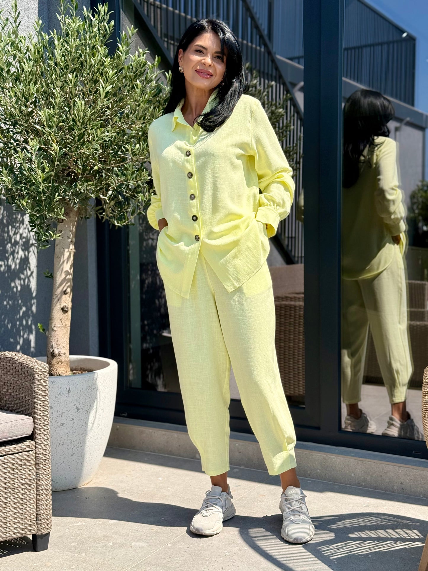 Costum Anelise - Galben Pai