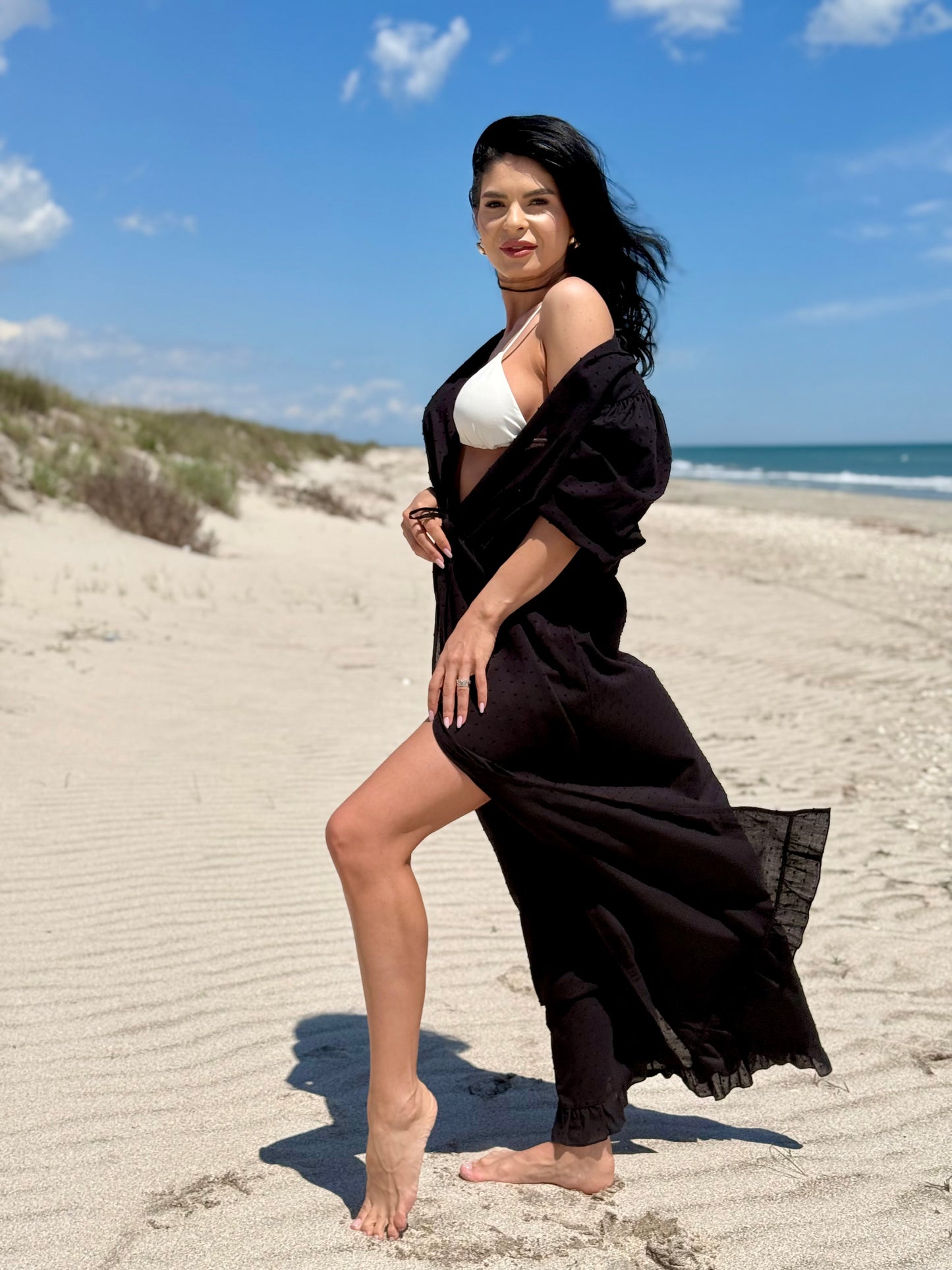 Rochie de Plaja Azure - Negru