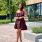 Rochie Natalia - Dark Chocolate