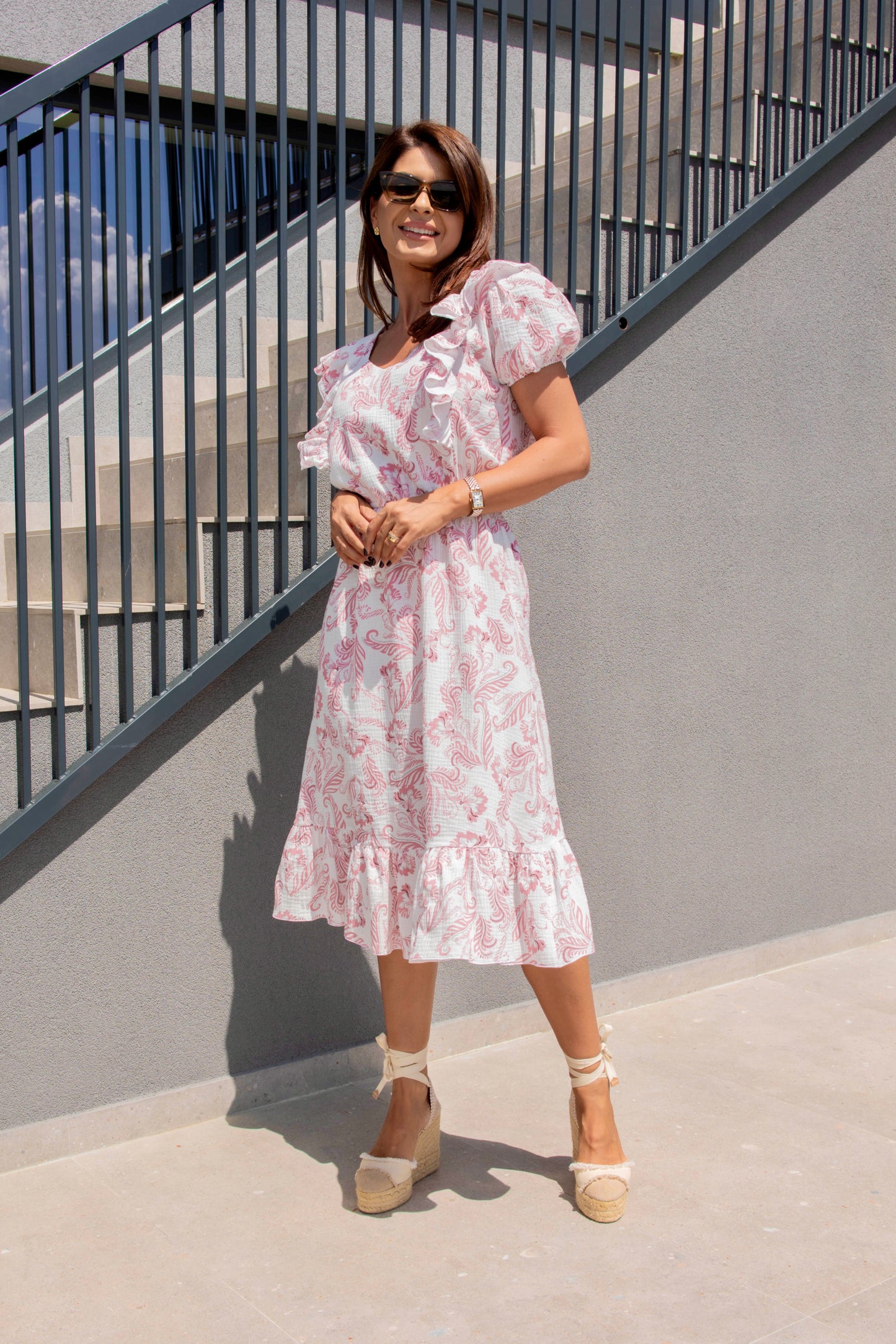 Rochie Serena - Powder Pink