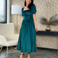 Rochie Candy Long - Emerald Glow