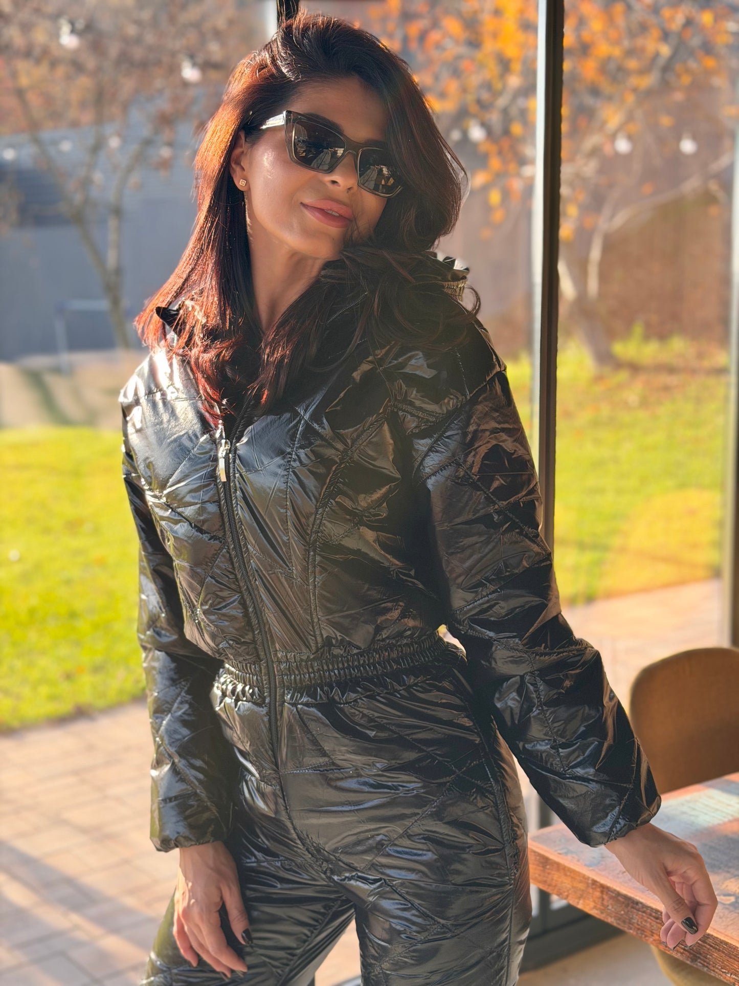 Salopeta Winter - Black Shine