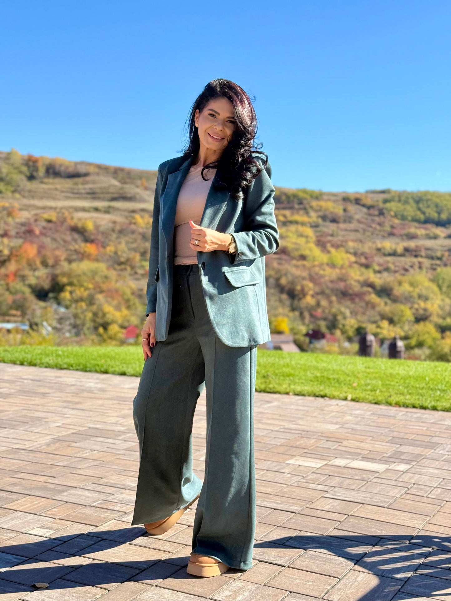 Costum Elizabeth - Green Forest