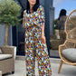 Costum Flower - Navy