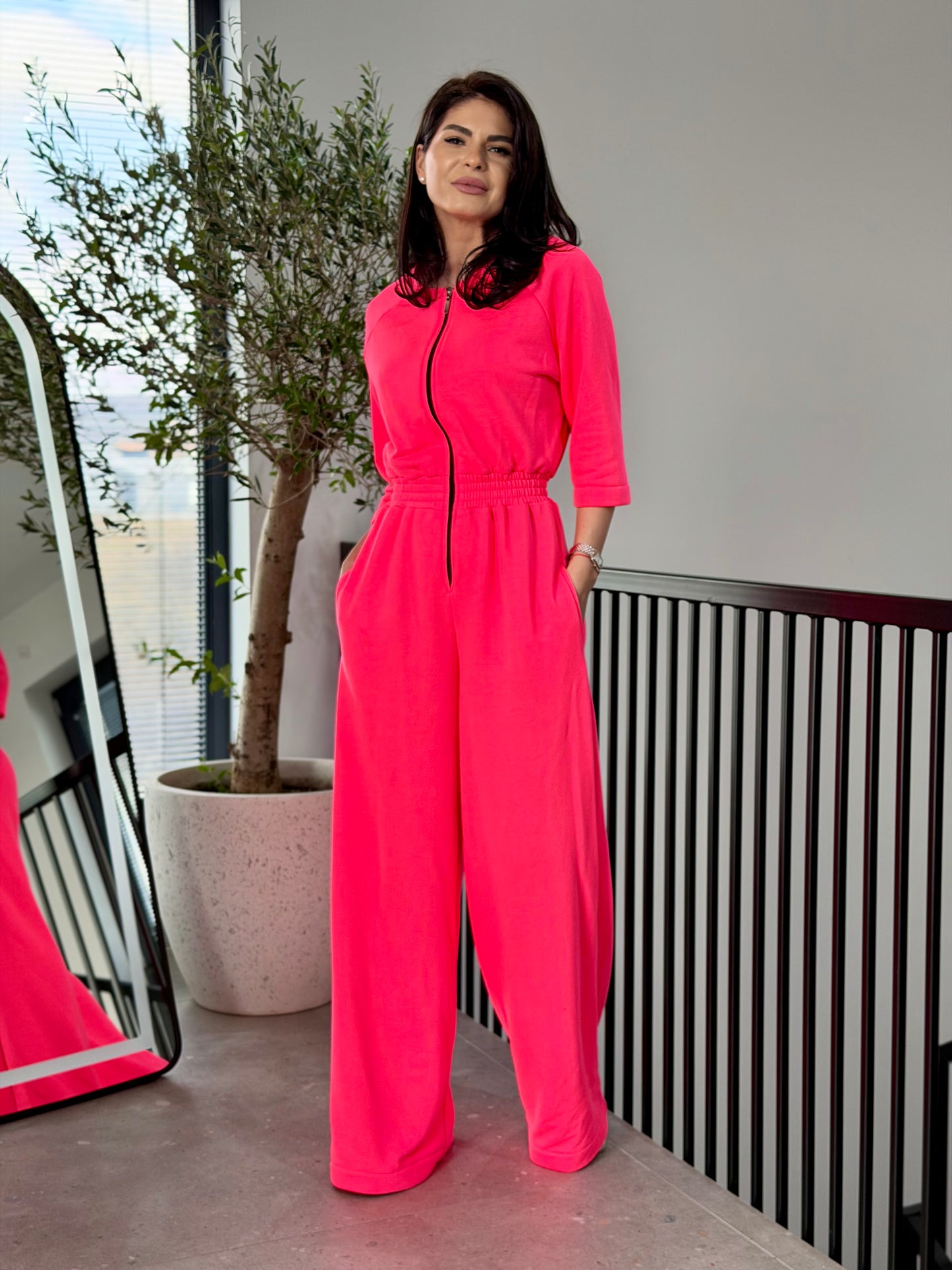 Salopeta Edda - Flamingo Pink