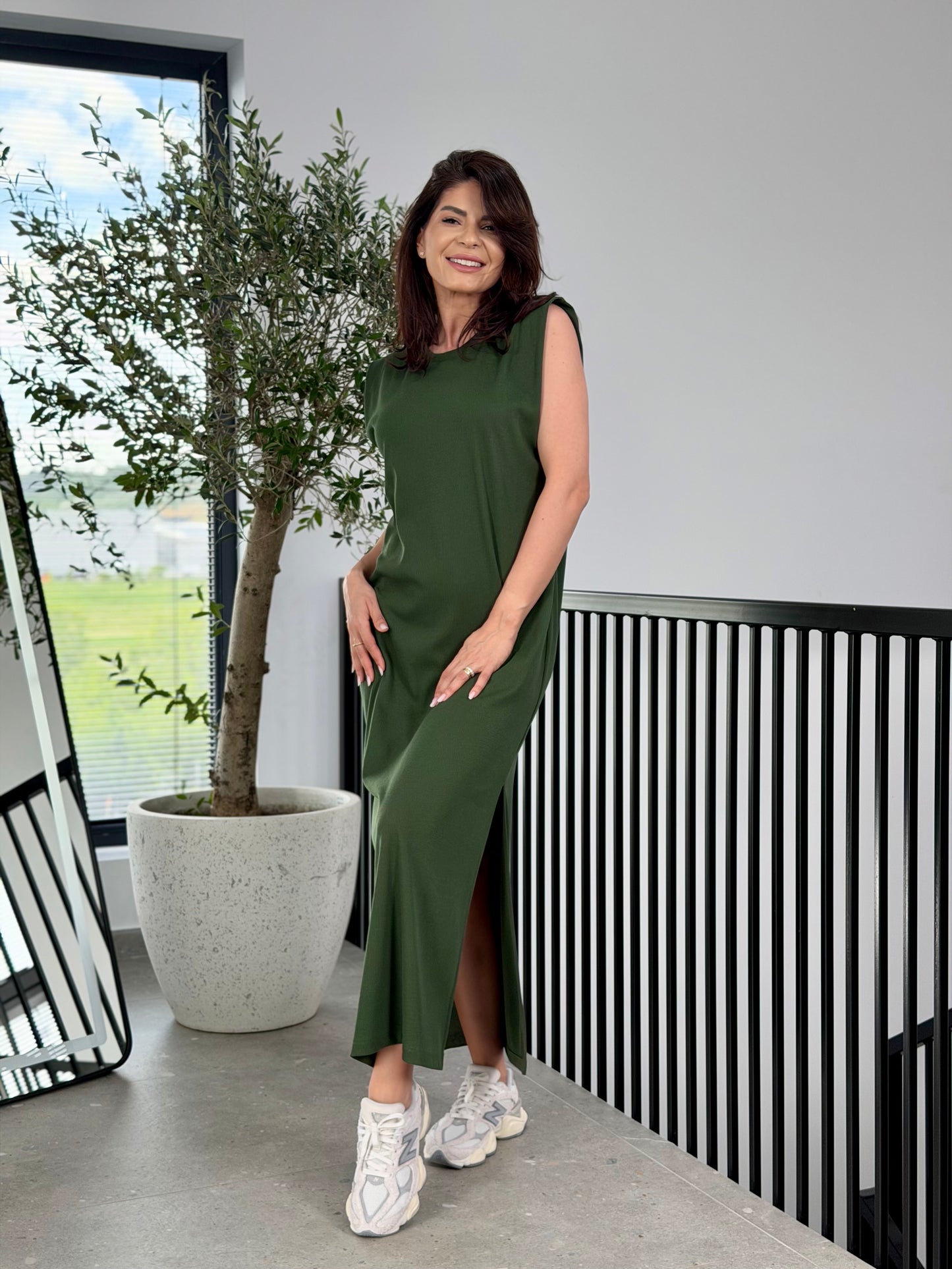 Rochie Giulia - Kaki