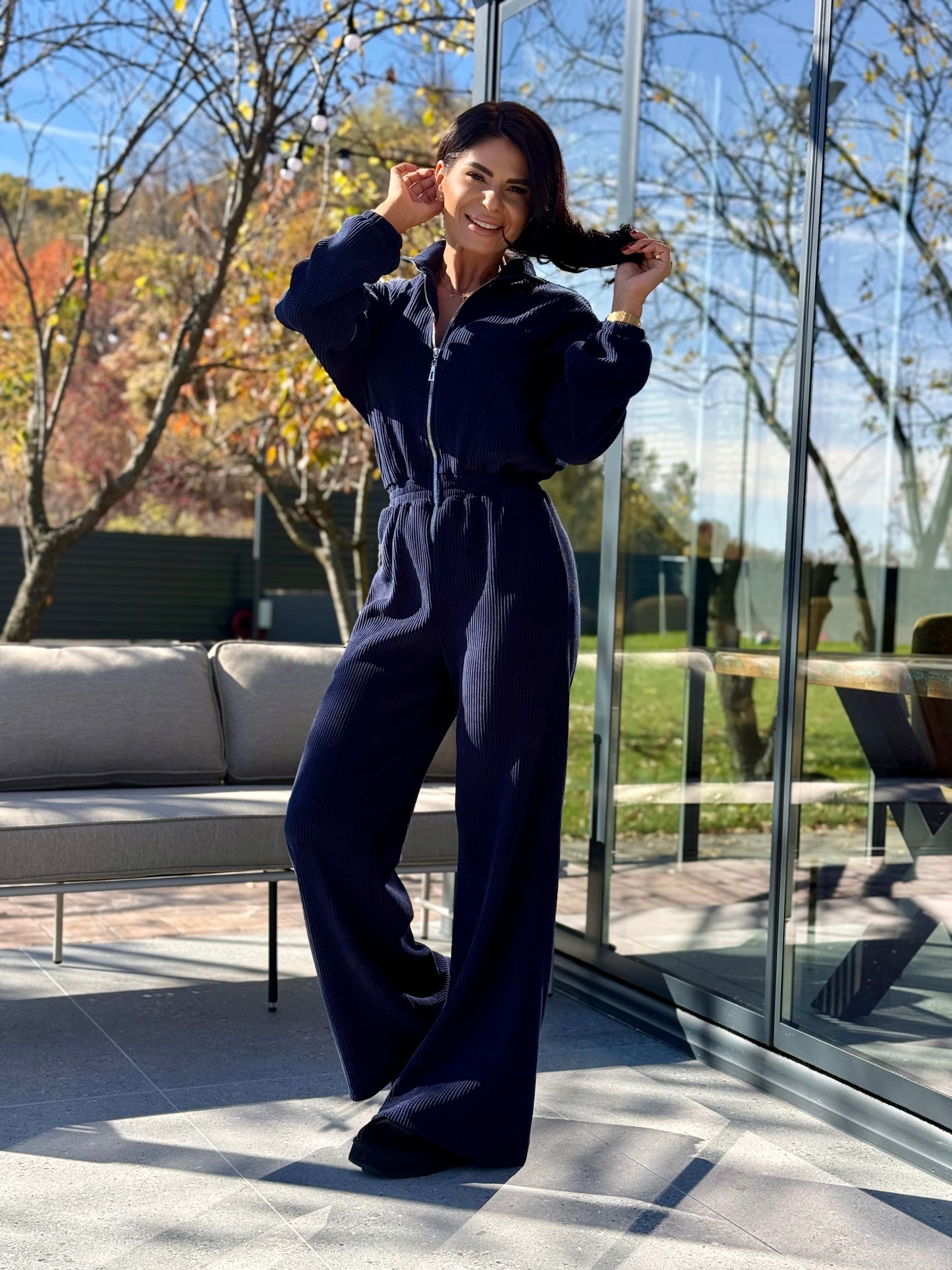 Salopeta Letizzia - Bleumarin