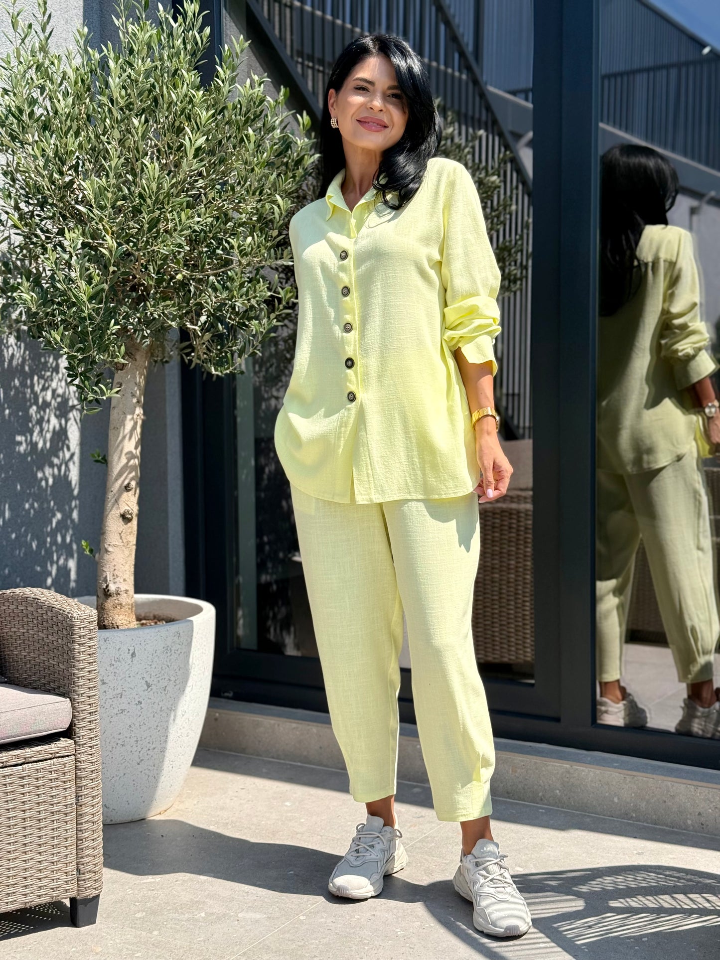 Costum Anelise - Galben Pai