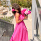 Rochie Rozalia - Fucsia