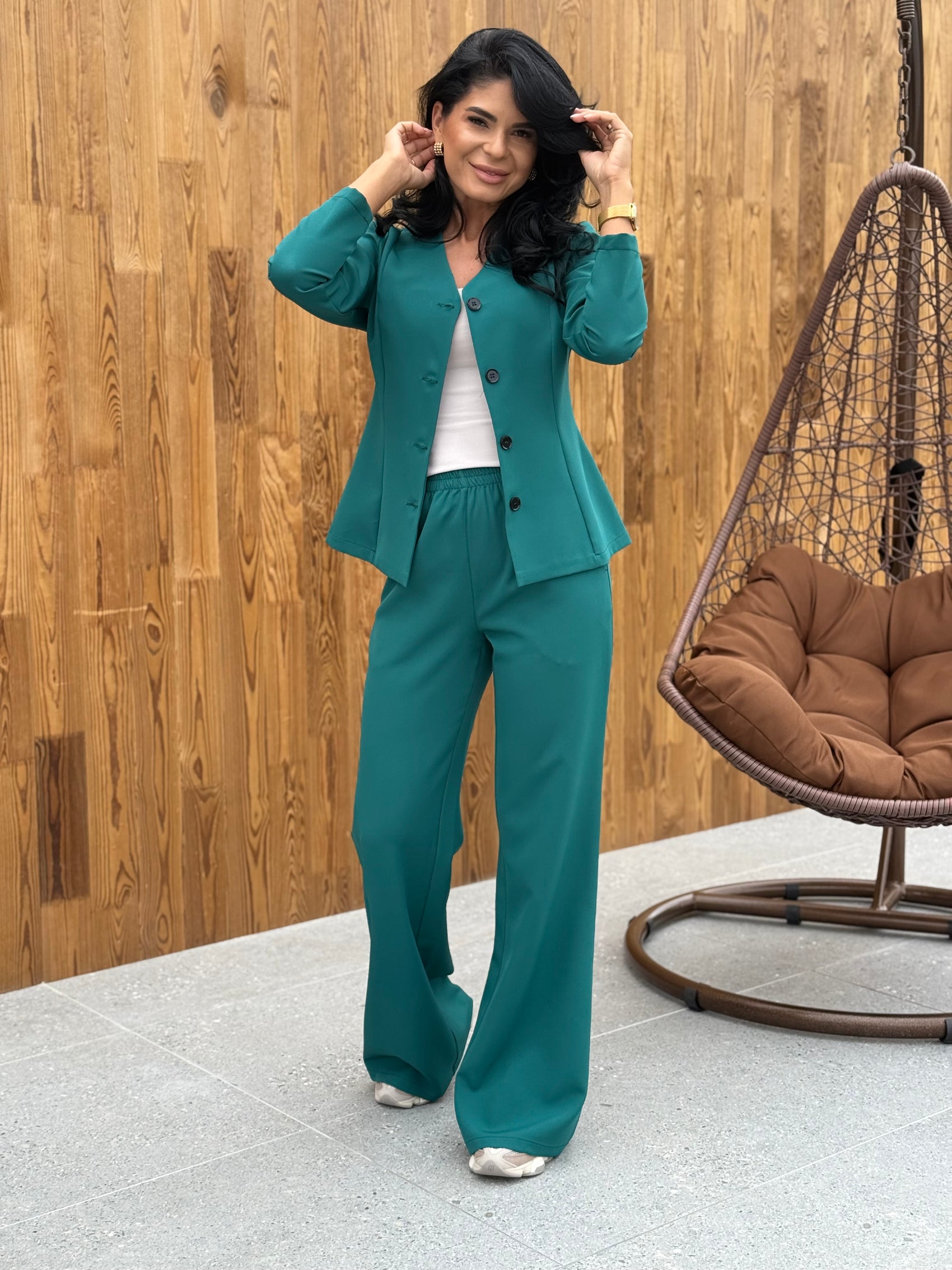 Costum Aura - Verde
