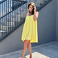 Rochie Voille - Yellow