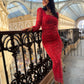 Rochie Brigitte - Rosu