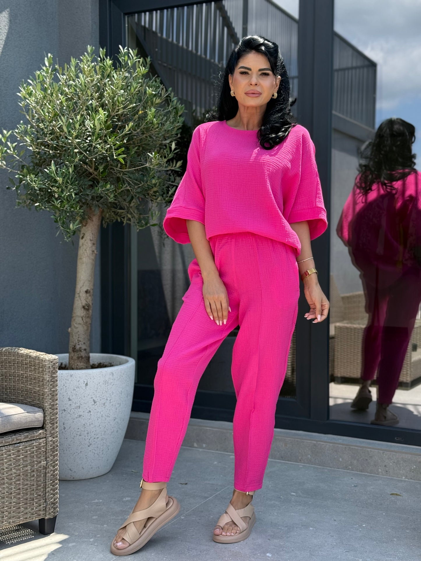 Costum Steffie - Fucsia