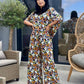Costum Flower - Navy
