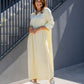 Rochie Astonia - Galben Pai