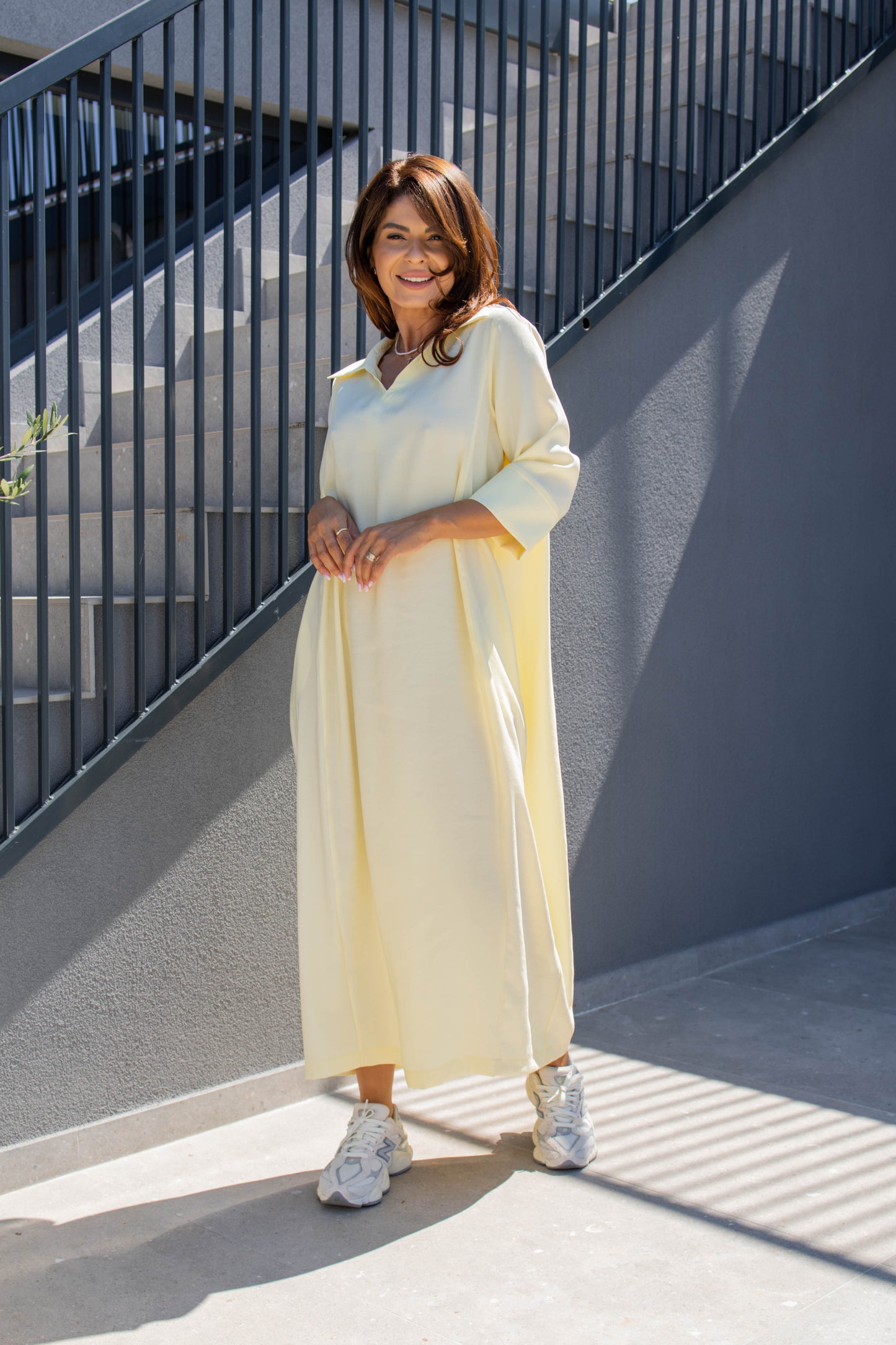 Rochie Astonia - Galben Pai