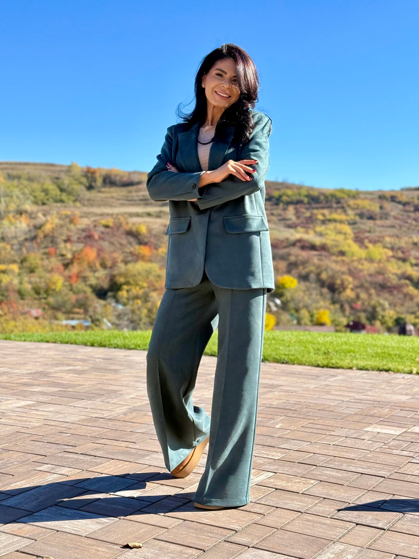 Costum Elizabeth - Green Forest