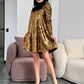 Rochie Shaquira - Auriu
