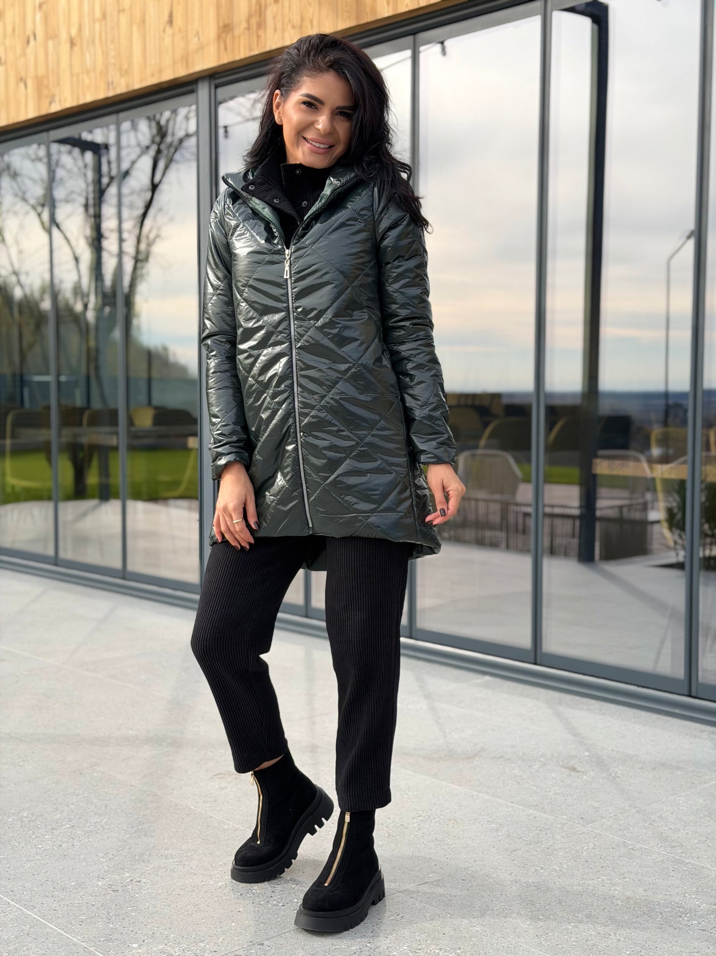 Geaca Amelia - Urban Green