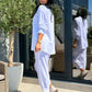 Costum Anelise - Alb