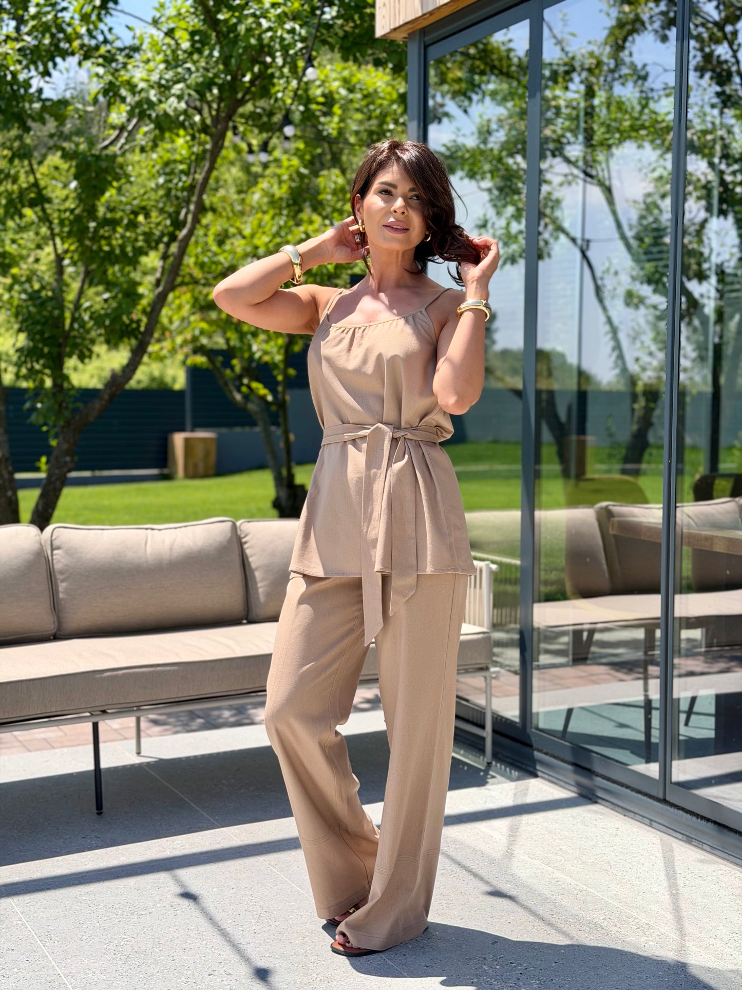 Set Estella - Bej Nisipiu